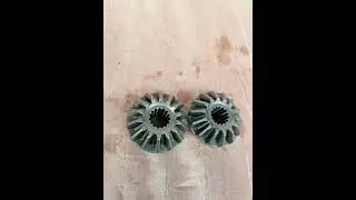 Straight bevel forging gear