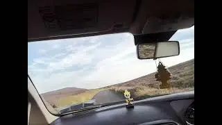 Driving in Dublin mountains #ireland 