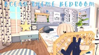 bloxburg KIDS/TODDLER BEDROOM ocean theme for Pixelly - speedbuild [roblox