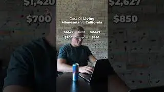 Cost Of Living In Minnesota VS California 🤯