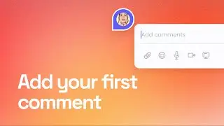 How to add your first comment for website design feedback using Superflow?