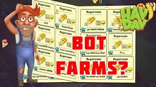 Hay Day - 4 TIPS to use these BOT farms for Profit! 🧐