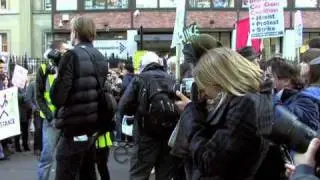 Student Cuts Protest in London