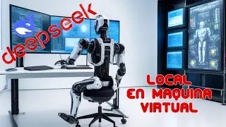 Instalando DeepSeek R1 localmente en una máquina virtual.