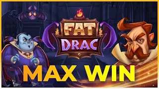 MAX WIN ON FAT DRAC! 50.000X WIN ON NEW PUSH GAMING SLOT!