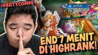 CUMA 7 MENIT END DI RANK TINGGI !! INI RAHASIA NYA !! #MLBB
