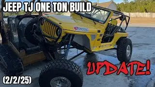 Jeep TJ One Ton Build UPDATE (2/2/25) [Ep. 39]