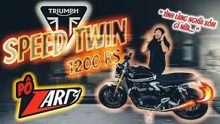 SPEED TWIN 1200 RS độ pô ZARD- Lên Đồ Chơi Cơ Bản| Khám Phá Tiếng Pô Tuyệt Vời! |Quỳnh Triumph