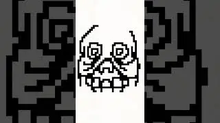 Last Laugh (pixel skull animation) - #animation #pixelanimation #flipaclip  #jerrry #phoneart #art
