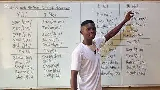 HOW TO DIFFERENTIATE BETWEEN /j/ vs /d͡ʒ/, /t/ vs /θ/, /ʃ/ vs /t͡ʃ/,  AND /d/ vs /ð/ IN WORDS 