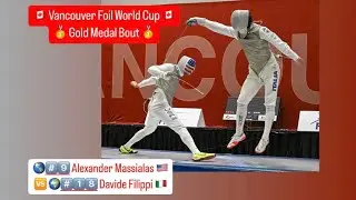 Vancouver World Cup 2025 SMF - GOLD - Alexander Massialas USA v Davide Filippi ITA