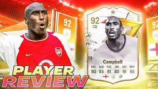 😳92 THE GOLAZO SHOW EVOLUTION CAMPBELL PLAYER REVIEW - EA FC 24 ULTIMATE TEAM