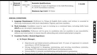 BECIL Recruitment| Sr.project manager ,Sr.network engineer & network engineer on contract basis