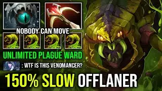 NEW 150% Slow Right Click Offlane Venomancer Unlimited Plague Ward Hard Counter Anyone Dota 2