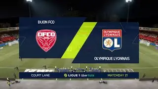 FIFA 21 - Dijon vs. Olympique Lyonnais