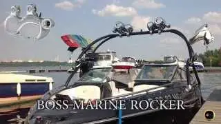 Озвучиваем катер для wakeboard, акустика Boss Audio Marine Rocker / MRWT69