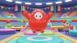Fall Guys Jelly Jumper Rolled Into the Slime | Kids Songs & Nursery Rhymes