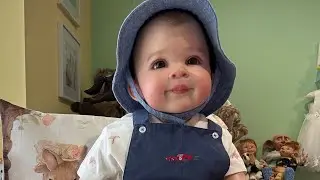 My gorgeous reborn Patrick ( Ziva by Ping Lau) and my precious Amber 