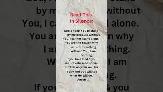 Take 10 Seconds to Read This In Silence 🙏 Powerful Message #faith #jesuslovesyou