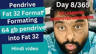 How to format 64 gb pd 128 gb pendrive into fat 32, easy method Hindi, solution for fat32 formatting