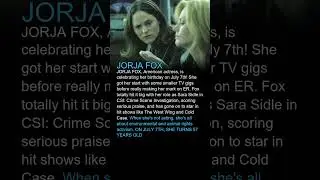 Happy Birthday Jorja Fox xo2421lQIsM 03 score30 unknown MV5BYjI2NTYxMzAtMTdlZS00MmFkLTkwM2QtNTRiM