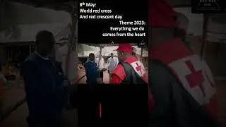 8th May - World red cross and red crescent day