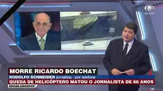 Rodolfo Schneider: Perco meu segundo pai