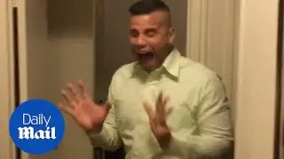 Guy gets scared by roommate every single day - Daily Mail