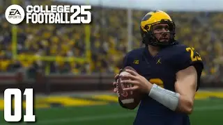 THE RISE OF THE BEST COLLEGE QUARTERBACK!! - COLLEGE FOOTBALL 25 (EP. 1)