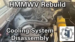 I Found a NASTY surprise in This Humvee 6.5L Diesel Cooling System!
