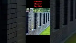 Viral Fencing Designs of Qatar | दीवार का नया अवतार | New Boundary Wall Ideas | #shorts #dhd