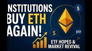 Institutions Pile Into Ethereum Again! 🔥 ETF Hopes & U.S. Policy Boost Demand #Ethereum #ETH