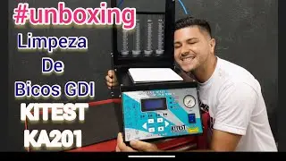 #unboxing MÁQUINA LIMPEZA DE BICOS GDI KITEST KA201 vale a pena?