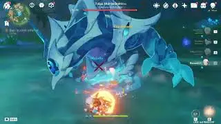 genshin impact, haciendo todos los jefes.segunda parte