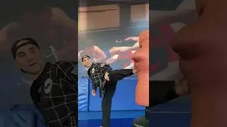 Техника выполнения удара/How to kick two kicks #shorts #short #selfdefense #adlan1967 #tutorial