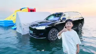 Fengfeng: Побег из Морского Апокалипсиса и игра с игрушками: катание на экскаваторе
