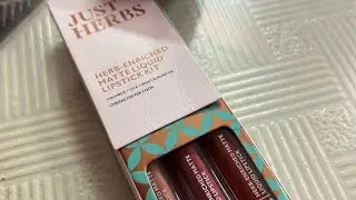 JUST HERBS lipstick 💄 review