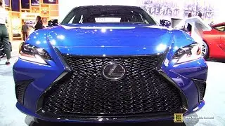 2019 Lexus ES350 F-Sport - Exterior and Interior Walkaround - 2019 NY Auto Show