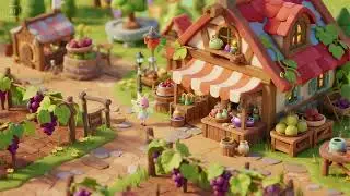 Grapevine Grooves in the Fairy Market | Nursery Rhymes & Kids Songs