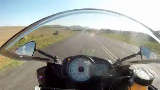 Kawasaki ZX6R 2010 - absolute top speed.