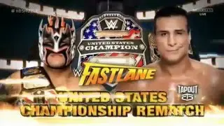 WWE Fastlane 2016 Match Card: Kalisto vs. Alberto Del Rio (United States Championship) [HD]