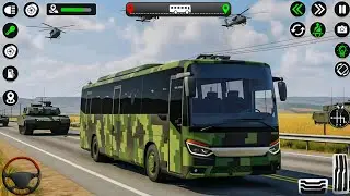 Army Bus Transporter Coach - Android Gameplay 