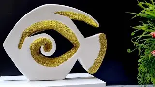 How to make Creative Abstract Fish | DIY Fish Sculpture Do it yourself - Hope - 3 Minute DIY