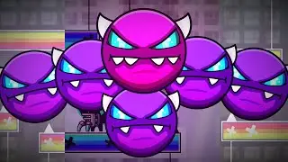 5 Easy Demons and 1 Medium Demon | Geometry Dash