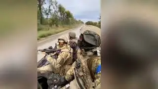 Ukraine continues to advance. Quick attack tactics