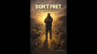 Don't Fret (Psalms 37:1-11) - Word Version