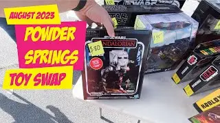 Toy Hunting Star Wars at the August Powder Springs Toy Swap