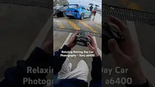 Расслабляющая автомобильная фотосъемка под дождем - успокаивающая съемка от первого лица (Sony a6...