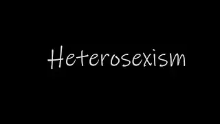 Heterosexism