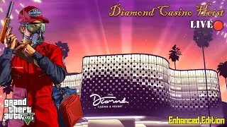 GTA ONLINE LIVE🔴 | DIAMOND CASINO HEIST 💎